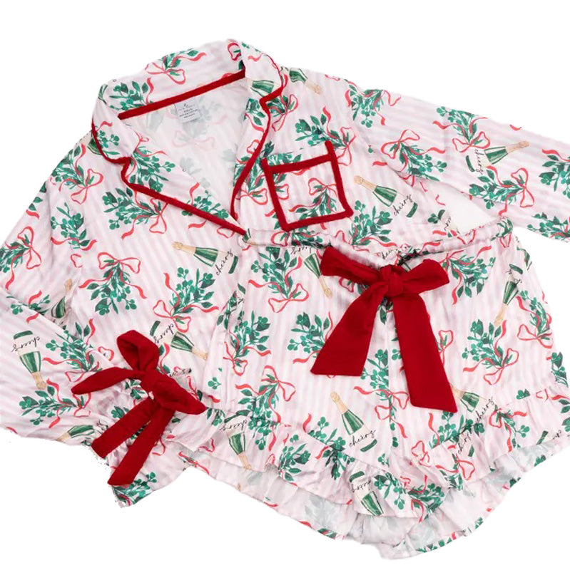 8-oak-lane-mistletoast-satin-pj-set-shorts