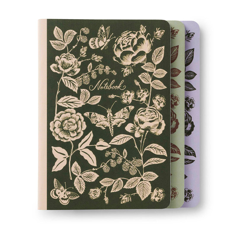 rifle-paper-english-rose-stitched-notebook-trio