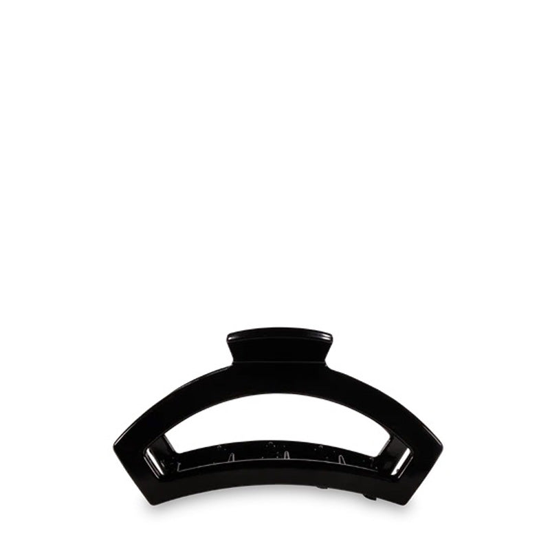 teleties-jet-black-small-open-clip