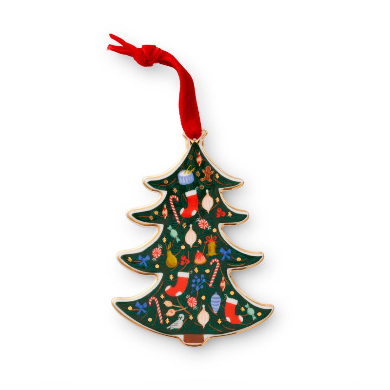 RIFLE PAPER CO. | Holiday Tree Porcelain Ornament