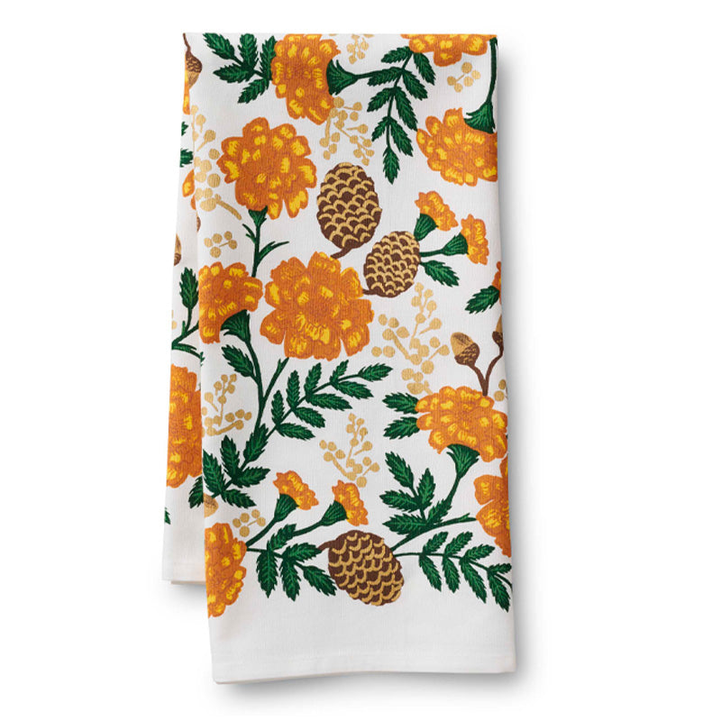 rifle-paper-grateful-harvest-tea-towel-folded