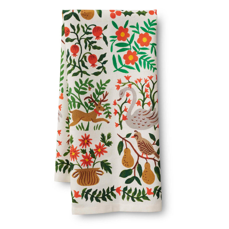 rifle-paper-christmastide-tea-towel-folded