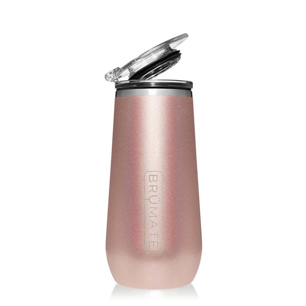 Glitter Rose Gold Brumate Champagne Flute @ Blessed Buffalo – Blessed  Buffalo Boutique