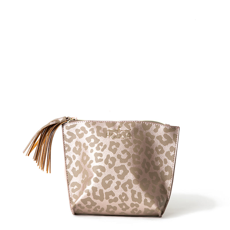 Hollis | Lux Weekender Bag in Leopard